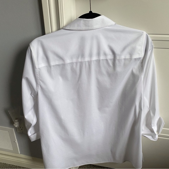 White poplin shirt - Picture 4 of 6